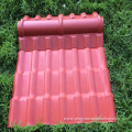 Excellent heat insulated UPVC spanish synthetic roof tiles